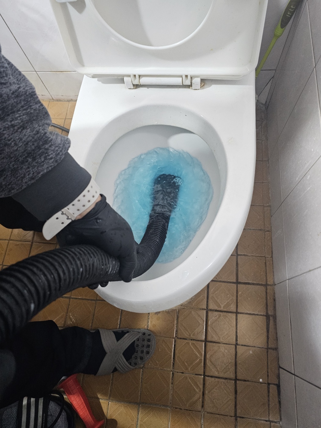 과해동변기막힘